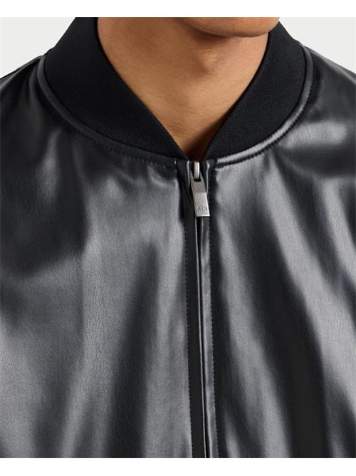 Giacca uomo AX in ecopelle lucida ARMANI EXCHANGE | XM001241-AF14863UC001